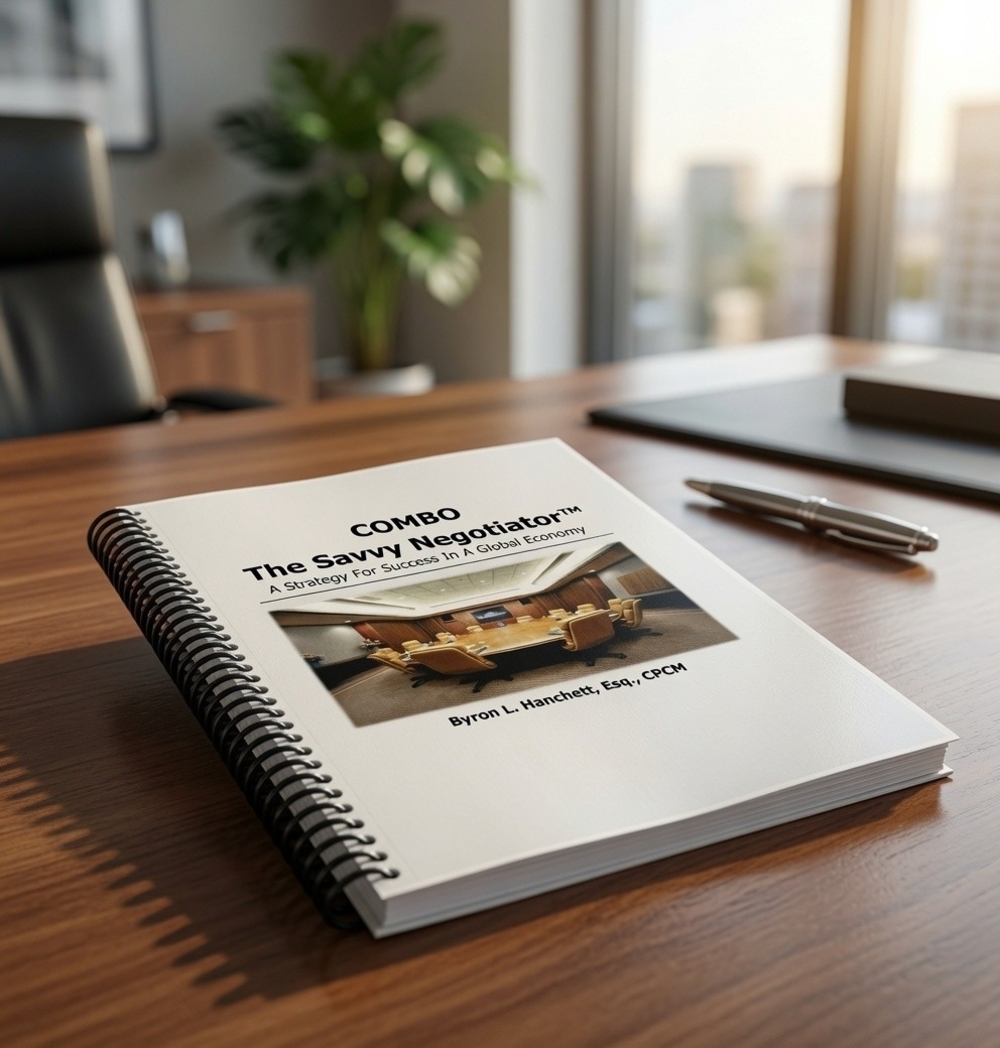 The Savvy Negotiator Combo Byron Hanchett UCSD Course Reader Spiral 2019